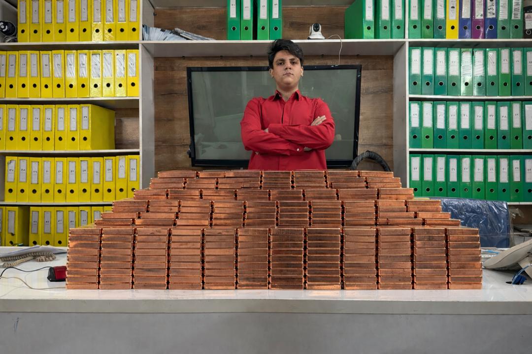 شمش ایزوتوپ مس روسی اوکراین روس 99/999 مسی